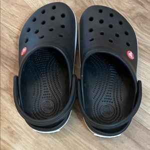 Boys Black Crocs
